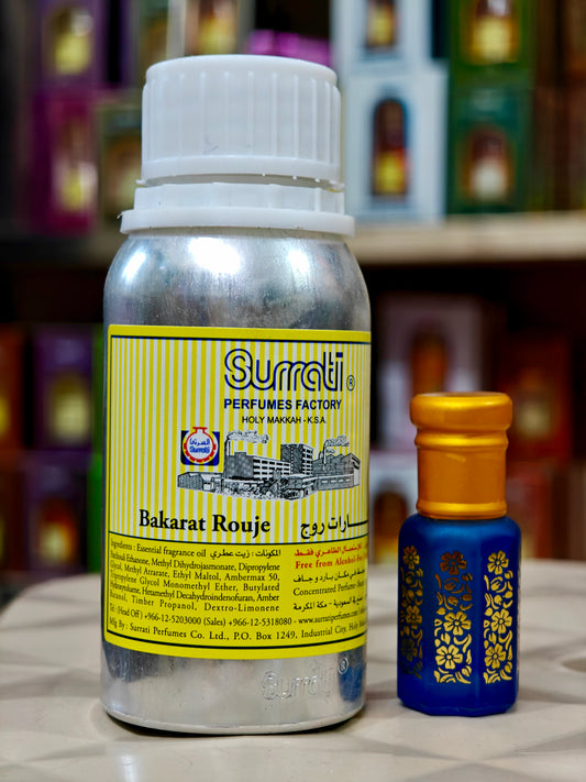 Surrati BAKARAT ROUGE Floral Attar  (Natural)