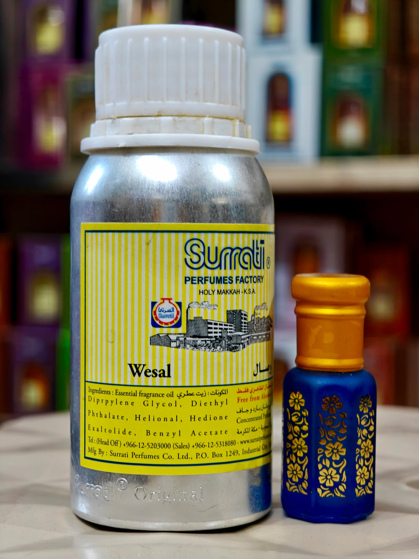 Surrati Wesal Floral Attar  (Natural) 6 ml /12 ml/100 ml price