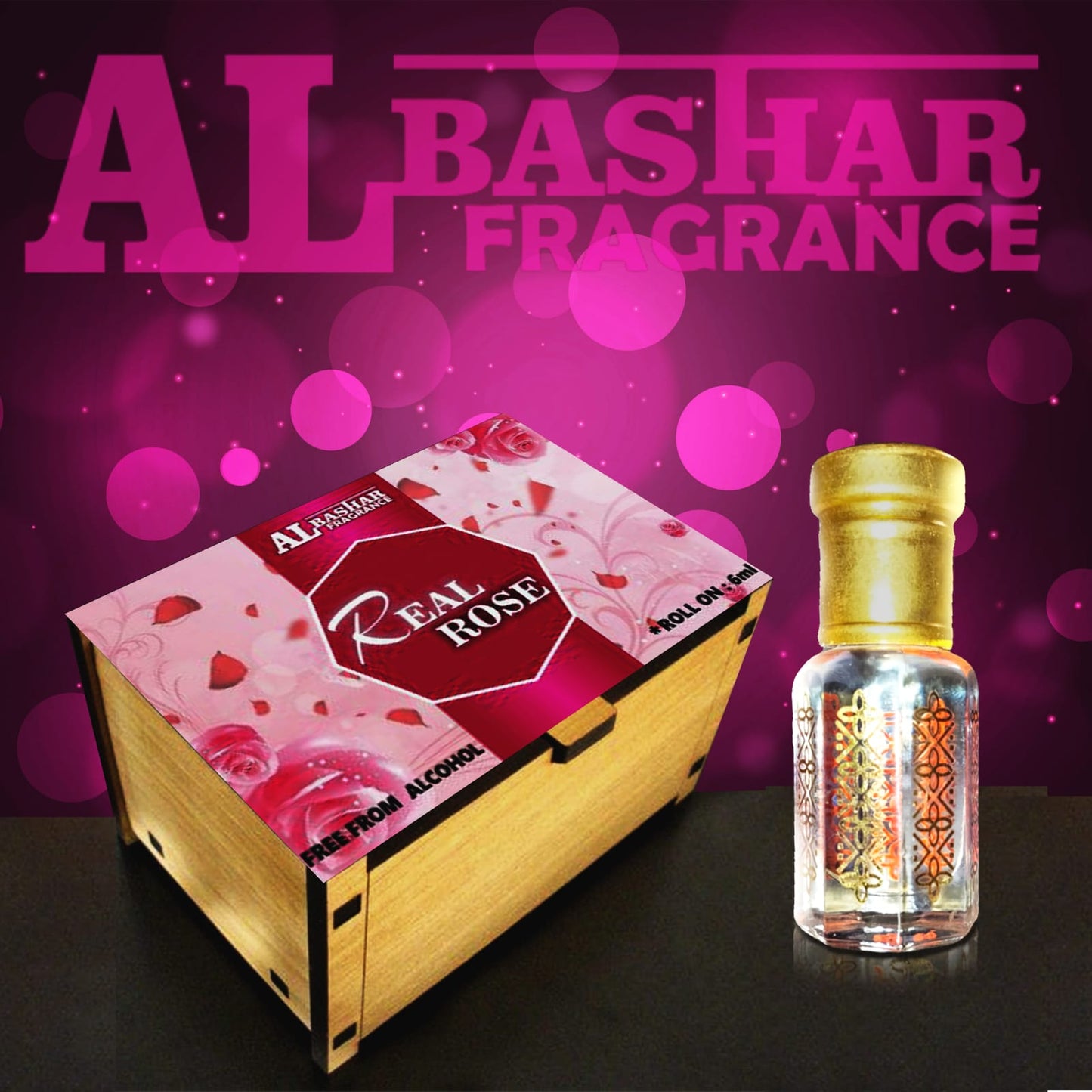 Real Rose From Al Bashar Fragrances 6ml