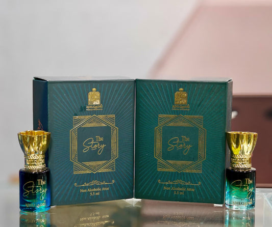 The Story Attar For Men & Women Adil qadri Attar 5.5ml (pack of 1)