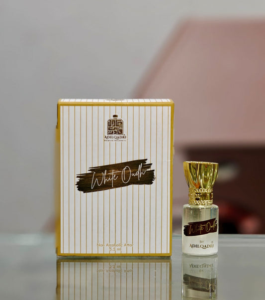 White Oudh Adil qadri  Attar 5.5ml