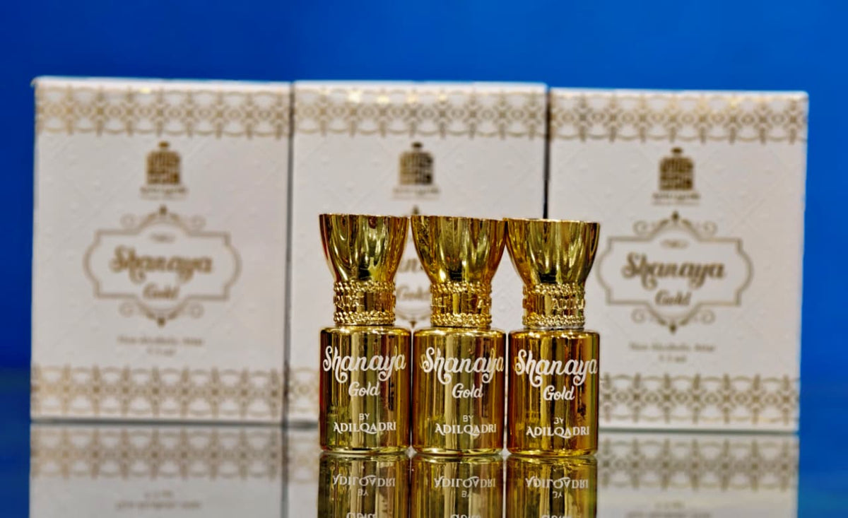 Shanaya Gold Attar Adil qadri 5.5ml {pack of 1}