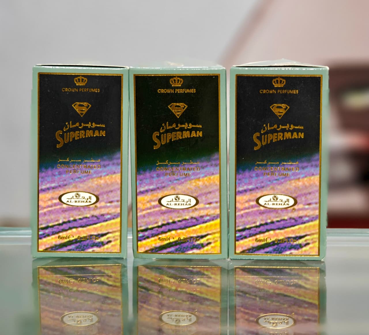 Superman - 6ml  Perfume Oil by Al-Rehab [pack of 1]