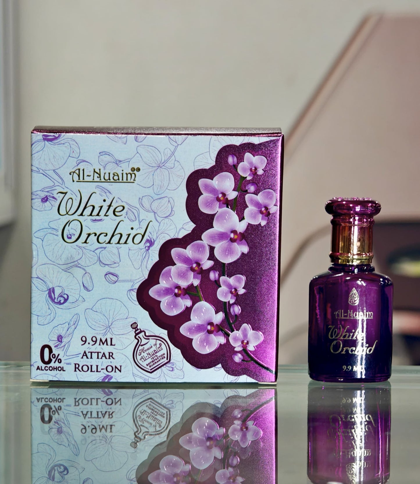 Al Nuaim WHITE ORCHID Floral Attar (Natural)