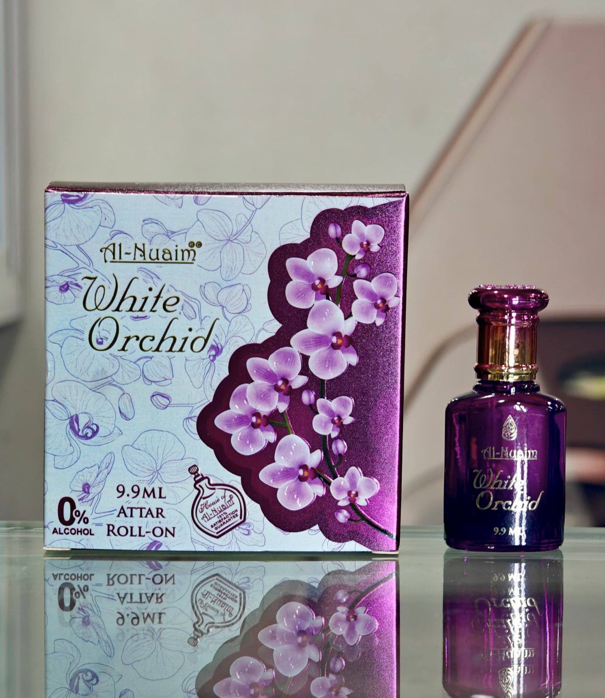 Al Nuaim WHITE ORCHID Floral Attar (Natural)