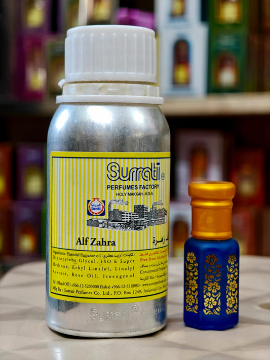 Surrati Alf Zahra Attar | Long Lasting Non Alcoholic  Perfume Oil