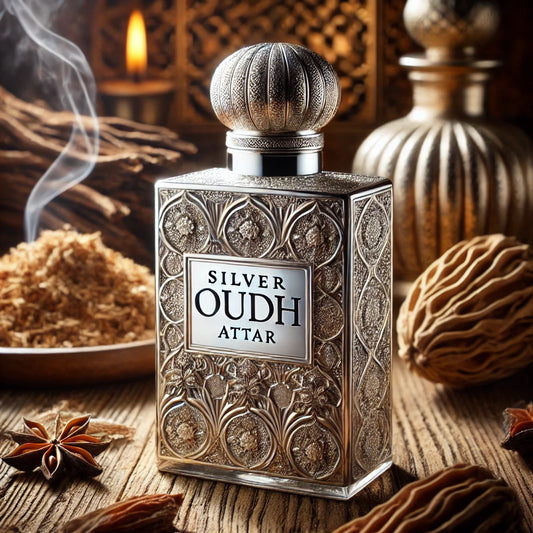 "Premium Silver Oudh Attar -"Silver Oudh Floral Attar –Al Bashar